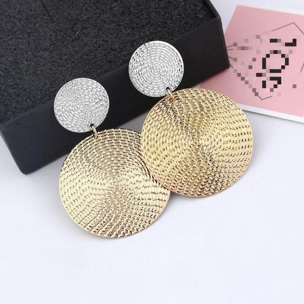 Large Earrings Women Big Bohemian Hoop Drop Cute Trendy Jewelry - Picture 1 of 5